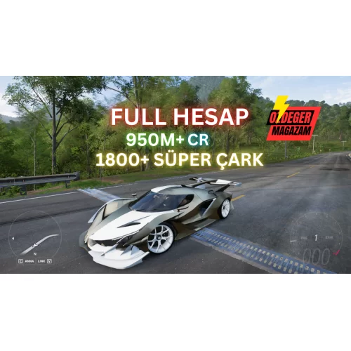  FORZA HORİZON 5 PC 950M CR + 230 ARAÇ FULL+FULL